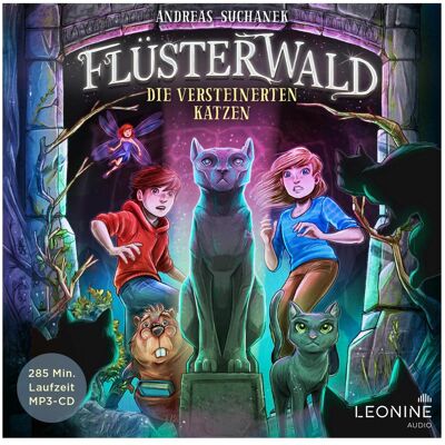 Leonine Flüsterwald 6 - Die versteinerten Katzen (mp3 CD), Hörbücher von Andreas Suchanek Leonine Flüsterwald 6 - Die versteinerten Katzen (mp3 CD), Hörbücher von Andreas Suchanek