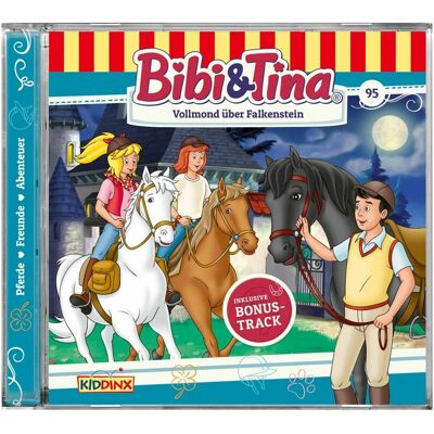Kiddinx Bibi und Tina 095 - Vollmond über Falkenstein, Hörbücher von Bibi & Tina Kiddinx Bibi und Tina 095 - Vollmond über Falkenstein, Hörbücher von Bibi & Tina