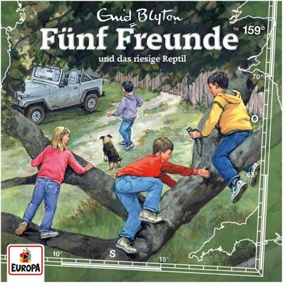 Europa Fünf Freunde 159 - und das riesige Reptil, Hörbücher von Fünf Freunde, Enid Blyton Europa Fünf Freunde 159 - und das riesige Reptil, Hörbücher von Fünf Freunde, Enid Blyton