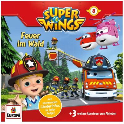 Europa Super Wings F08 - Feuer im Wald, Hörbücher Europa Super Wings F08 - Feuer im Wald, Hörbücher