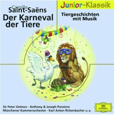 DGG Karneval Der Tiere, Hörbücher von Peter Ustinov, Saint-Saens, Lafontaine DGG Karneval Der Tiere, Hörbücher von Peter Ustinov, Saint-Saens, Lafontaine