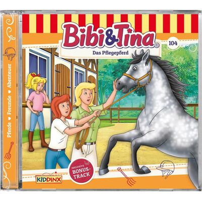 Kiddinx Bibi und Tina 104 - Das Pflegepferd, Hörbücher Kiddinx Bibi und Tina 104 - Das Pflegepferd, Hörbücher
