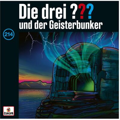 Europa Die drei DREI FRAGEZEICHEN 214 - und der Geisterbunker, Hörbücher von Hendrik Buchna, Die drei ??? Europa Die drei DREI FRAGEZEICHEN 214 - und der Geisterbunker, Hörbücher von Hendrik Buchna, Die drei ???