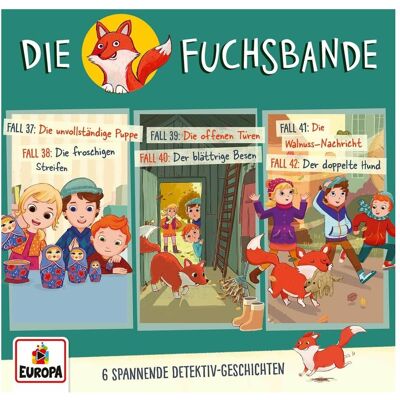 Sony 05/3er Detektivbox (Folgen 19,20,21), Hörbücher von Die Fuchsbande Sony 05/3er Detektivbox (Folgen 19,20,21), Hörbücher von Die Fuchsbande