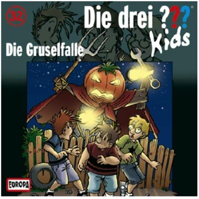 United Die drei???-Kids, Die Gruselfalle, 1 Audio-CD, Hörbücher von Boris Pfeiffer, Ulf Blanck United Die drei???-Kids, Die Gruselfalle, 1 Audio-CD, Hörbücher von Boris Pfeiffer, Ulf Blanck
