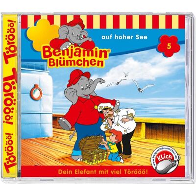 Kiddinx Folge 005: Auf Hoher See, Hörbücher von Benjamin Blümchen Kiddinx Folge 005: Auf Hoher See, Hörbücher von Benjamin Blümchen