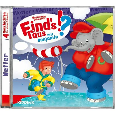 Kiddinx Benjamin Blümchen Finds raus Wetter, Hörbücher von Benjamin Blümchen Kiddinx Benjamin Blümchen Finds raus Wetter, Hörbücher von Benjamin Blümchen