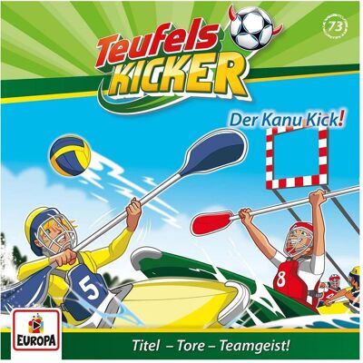Europa CD Die Teufelskicker 73 - Der Kanu-Kick!, Hörbücher Europa CD Die Teufelskicker 73 - Der Kanu-Kick!, Hörbücher