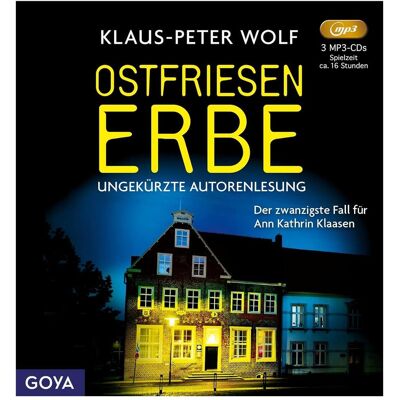 Jumbo Ostfriesenerbe, Hörbücher von Klaus-Peter Wolf Jumbo Ostfriesenerbe, Hörbücher von Klaus-Peter Wolf