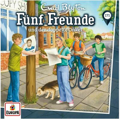 Europa Fünf Freunde 171 - und der dopelte Onkel, Hörbücher von Enid Blyton, Fünf Freunde Europa Fünf Freunde 171 - und der dopelte Onkel, Hörbücher von Enid Blyton, Fünf Freunde