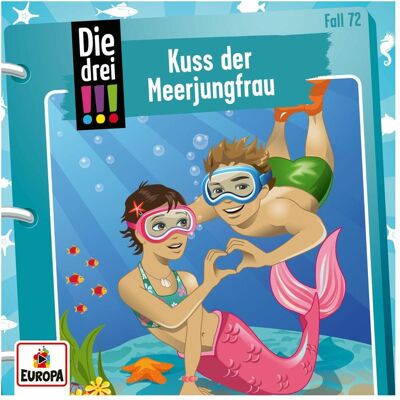 Europa Die drei DREI AUSRUFEZEICHEN 72 - Kuss der Meerjungfrau, Hörbücher von Die drei ??? Europa Die drei DREI AUSRUFEZEICHEN 72 - Kuss der Meerjungfrau, Hörbücher von Die drei ???