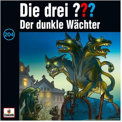 Europa Die drei DREI FRAGEZEICHEN 204 - Der dunkle Wächter, Hörbücher von Die drei ??? Europa Die drei DREI FRAGEZEICHEN 204 - Der dunkle Wächter, Hörbücher von Die drei ???