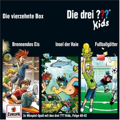 United Die drei??? Kids 3er Box Folgen 40-42, Hörbücher United Die drei??? Kids 3er Box Folgen 40-42, Hörbücher