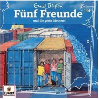 Europa Fünf Freunde 144 - und die grosse Meuterei, Hörbücher Europa Fünf Freunde 144 - und die grosse Meuterei, Hörbücher