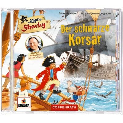 Sony CD Hörspiel: Käpt'n Sharky – Der schwarze Korsar, Hörbücher von Jeremy Langreuter, Jutta Langreuter, Axel Prahl, Silvio Neuendorf Sony CD Hörspiel: Käpt'n Sharky – Der schwarze Korsar, Hörbücher von Jeremy Langreuter, Jutta Langreuter, Axel Prahl, Silvio Neuendorf