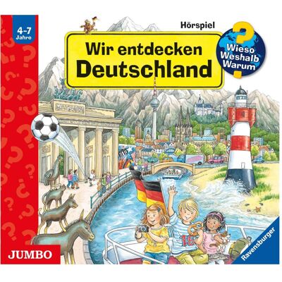 Jumbo Wieso?Weshalb?Warum? - Wir entdecken Deutschland, Hörbücher Jumbo Wieso?Weshalb?Warum? - Wir entdecken Deutschland, Hörbücher