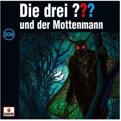 Europa Die drei DREI FRAGEZEICHEN 206 - und der Mottenmann, Hörbücher von Die drei DREI FRAGEZEICHEN 206 - und der Mottenmann Europa Die drei DREI FRAGEZEICHEN 206 - und der Mottenmann, Hörbücher von Die drei DREI FRAGEZEICHEN 206 - und der Mottenmann