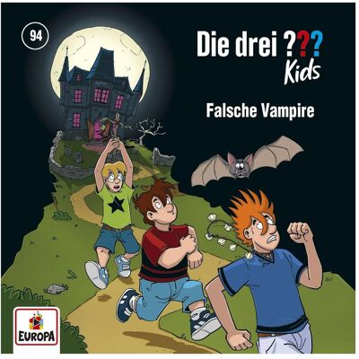 Europa Die drei DREI FRAGEZEICHEN kids 94 - Falsche Vampire, Hörbücher von Die drei ??? Kids Europa Die drei DREI FRAGEZEICHEN kids 94 - Falsche Vampire, Hörbücher von Die drei ??? Kids