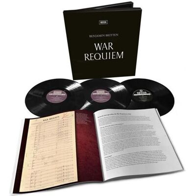 Decca Britten: War Requiem, Schallplatten Decca Britten: War Requiem, Schallplatten