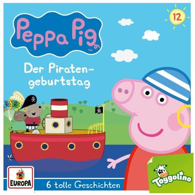 Europa Peppa Pig 12 - Der Piratengeburtstag, Hörbücher von Peppa Pig Hörspiele Europa Peppa Pig 12 - Der Piratengeburtstag, Hörbücher von Peppa Pig Hörspiele