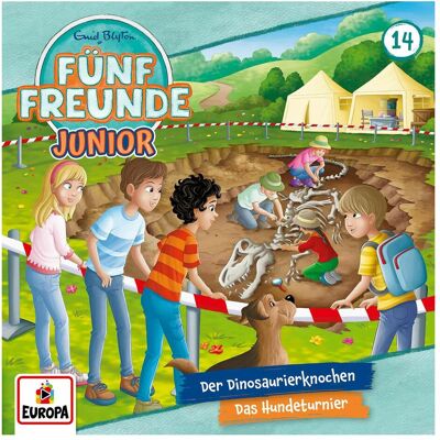 Sony Fünf Freunde Junior 14: Der Dinosaurierknochen / Das Hundeturnier, Hörbücher von Enid Blyton Sony Fünf Freunde Junior 14: Der Dinosaurierknochen / Das Hundeturnier, Hörbücher von Enid Blyton