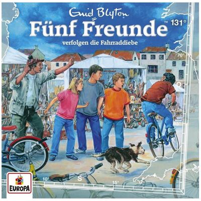 Europa Fünf Freunde 131 - verfolgen die Fahrraddiebe, Hörbücher Europa Fünf Freunde 131 - verfolgen die Fahrraddiebe, Hörbücher