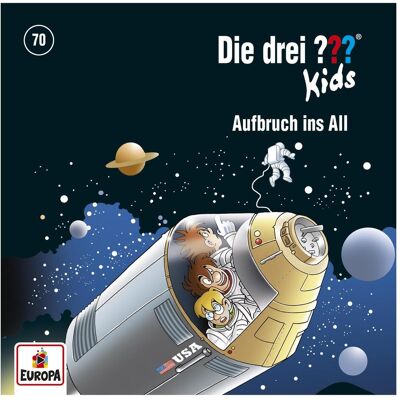 Europa Die drei DREI FRAGEZEICHEN kids 70 - Aufbruch ins All, Hörbücher Europa Die drei DREI FRAGEZEICHEN kids 70 - Aufbruch ins All, Hörbücher