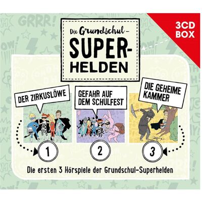 Universal Die Grundschul-Superhelden 3-Cd-Box Vol.1, Hörbücher Universal Die Grundschul-Superhelden 3-Cd-Box Vol.1, Hörbücher