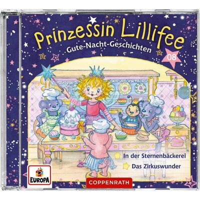 Coppenrath Prinzessin Lillifee - Gute-Nacht-Geschichten (CD 8), Hörbücher von Monika Finsterbusch Coppenrath Prinzessin Lillifee - Gute-Nacht-Geschichten (CD 8), Hörbücher von Monika Finsterbusch