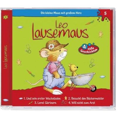 Kiddinx Folge 05: Sein Erster Wackelzahn, Hörbücher von Leo Lausemaus Kiddinx Folge 05: Sein Erster Wackelzahn, Hörbücher von Leo Lausemaus