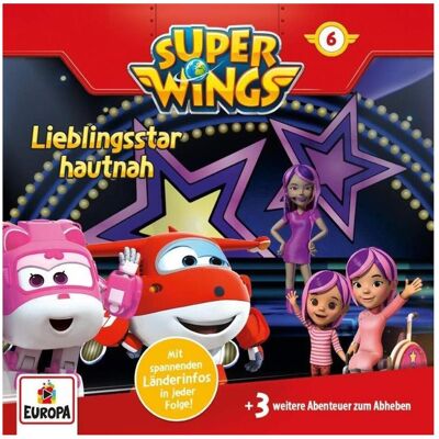 Europa CD Super Wings F06 - Lieblingsstar hautnah, Hörbücher Europa CD Super Wings F06 - Lieblingsstar hautnah, Hörbücher
