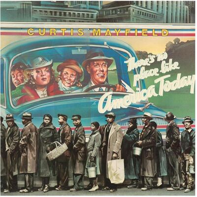 Rhino Schallplatten, There'S No Place Like America (Blue) (Colv) (Curtis Mayfield) Rhino Schallplatten, There'S No Place Like America (Blue) (Colv) (Curtis Mayfield)