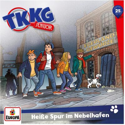 Europa TKKG Junior 25 - Heisse Spur im Nebelhafen, Hörbücher Europa TKKG Junior 25 - Heisse Spur im Nebelhafen, Hörbücher