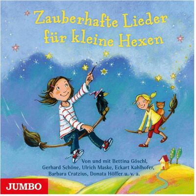 Jumbo Zauberhafte Lieder für kleine Hexen, Hörbücher Jumbo Zauberhafte Lieder für kleine Hexen, Hörbücher