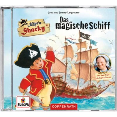 Coppenrath CD Hörspiel: Käpt'n Sharky - Das magische Schiff, Hörbücher von Axel Prahl, Silvio Neuendorf, Sky du Mont, Andreas Fröhlich, Jeremy Langreuter, Jutta Langreuter Coppenrath CD Hörspiel: Käpt'n Sharky - Das magische Schiff, Hörbücher von Axel Prahl, Silvio Neuendorf, Sky du Mont, Andreas Fröhlich, Jeremy Langreuter, Jutta Langreuter