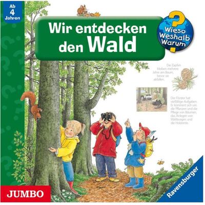 Jumbo Wieso?Weshalb?Warum? - Wir entdecken den Wald, Hörbücher Jumbo Wieso?Weshalb?Warum? - Wir entdecken den Wald, Hörbücher
