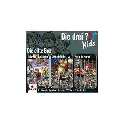 United Die drei??? Kids 3er Box. Box.11, 3 Audio-CDs, Hörbücher von Ulf Blanck, Boris Pfeiffer United Die drei??? Kids 3er Box. Box.11, 3 Audio-CDs, Hörbücher von Ulf Blanck, Boris Pfeiffer