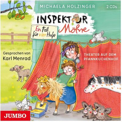 Jumbo Inspektor Möhre - ein Fall für vier Hufe Theater auf, Hörbücher Jumbo Inspektor Möhre - ein Fall für vier Hufe Theater auf, Hörbücher