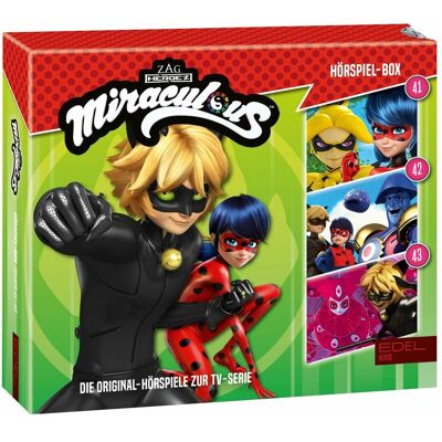 Edel:Kids Miraculous Hörspiel-Box, Folge 41-43, Hörbücher von Miraculous Edel:Kids Miraculous Hörspiel-Box, Folge 41-43, Hörbücher von Miraculous