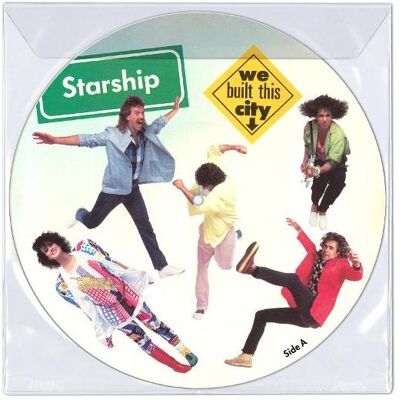 Rhino We Built This City (Picture Disc) (RSD25 EX) (VINYL), Schallplatten Rhino We Built This City (Picture Disc) (RSD25 EX) (VINYL), Schallplatten