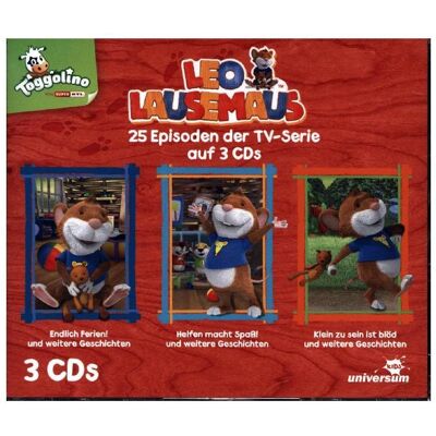 Universum Leo Lausemaus - Hörspielbox, Hörbücher Universum Leo Lausemaus - Hörspielbox, Hörbücher