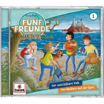 Europa Fünf Freunde Junior 01 - Der unsichtbare Dieb/Den Räubern, Hörbücher von Fünf Freunde Junior Europa Fünf Freunde Junior 01 - Der unsichtbare Dieb/Den Räubern, Hörbücher von Fünf Freunde Junior