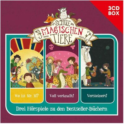 Karussell Schule der Magischen Tiere - 3-CD Hspbox Vol. 3, Hörbücher von Die Schule der magischen Tiere Karussell Schule der Magischen Tiere - 3-CD Hspbox Vol. 3, Hörbücher von Die Schule der magischen Tiere