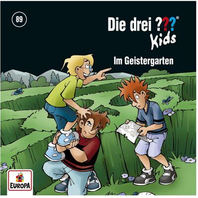 Europa Die drei DREI FRAGEZEICHEN kids 89 - Im Geistergarten, Hörbücher von Boris Pfeiffer Europa Die drei DREI FRAGEZEICHEN kids 89 - Im Geistergarten, Hörbücher von Boris Pfeiffer