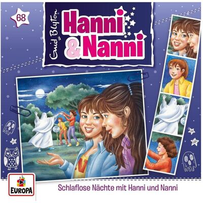 Europa Hanni und Nanni 68 - Schlaflose Nächte mit Hanni und Nanni, Hörbücher Europa Hanni und Nanni 68 - Schlaflose Nächte mit Hanni und Nanni, Hörbücher