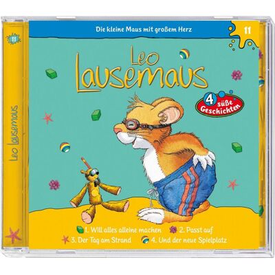 Kiddinx Leo Lausemaus F11 - will alles alleine machen, Hörbücher von Leo Lausemaus Kiddinx Leo Lausemaus F11 - will alles alleine machen, Hörbücher von Leo Lausemaus