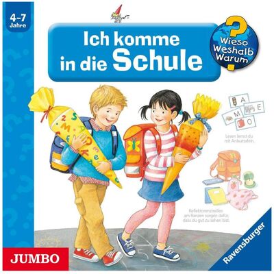Jumbo CD WiesoWeshalbWarum - Ich komme in die Schule, Hörbücher von Sonja Kistemaker Jumbo CD WiesoWeshalbWarum - Ich komme in die Schule, Hörbücher von Sonja Kistemaker