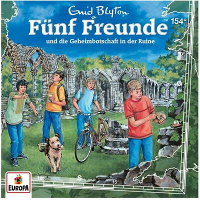 Europa Fünf Freunde 154 - und die Geheimbotschaft idRuine, Hörbücher von Enid Blyton Europa Fünf Freunde 154 - und die Geheimbotschaft idRuine, Hörbücher von Enid Blyton