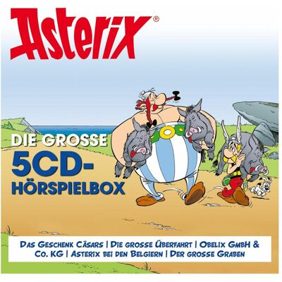 Universal Asterix - Die grosse 5-CD Hörspielbox Vol. 5, Hörbücher von Gudrun Penndorf, Albert Uderzo, René Goscinny Universal Asterix - Die grosse 5-CD Hörspielbox Vol. 5, Hörbücher von Gudrun Penndorf, Albert Uderzo, René Goscinny