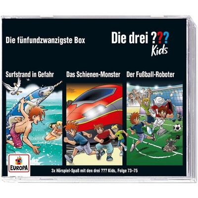 Europa Die drei DREI FRAGEZEICHEN Kids - 25 Box (F73-75), Hörbücher von Die drei ??? Kids Europa Die drei DREI FRAGEZEICHEN Kids - 25 Box (F73-75), Hörbücher von Die drei ??? Kids